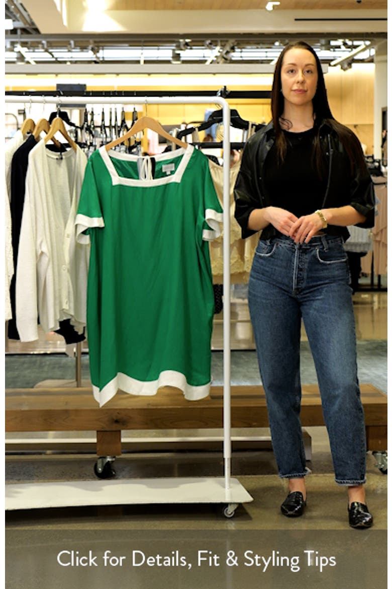 Gizelle Scallop Shift Minidress video