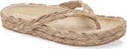Pedro Garcia Alda Raffia Flop Flop