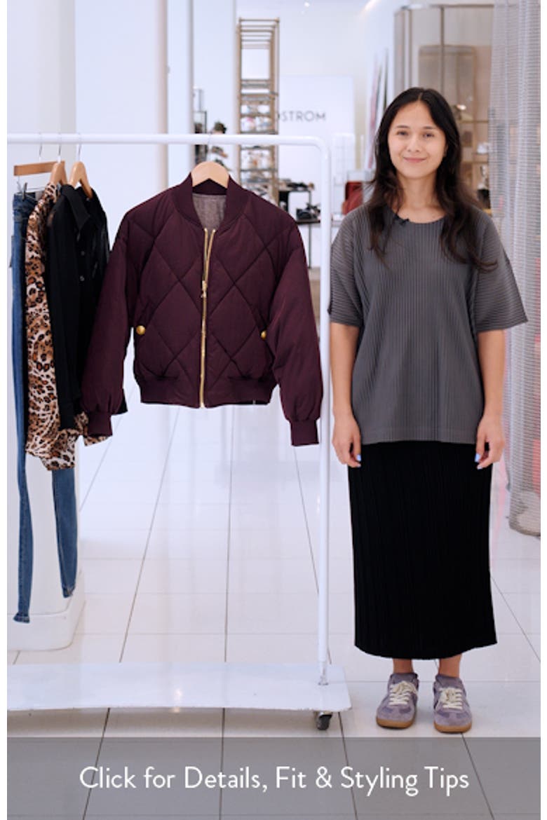 Violeta Reversible Bomber Jacket video