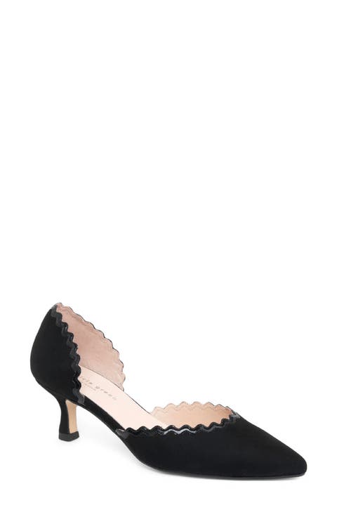 Olivia d'Orsay Kitten Heel Pump (Women)