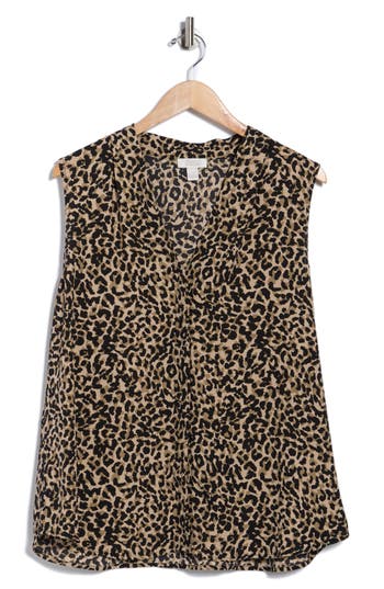 Nordstrom Rack V-neck Shell In Multi