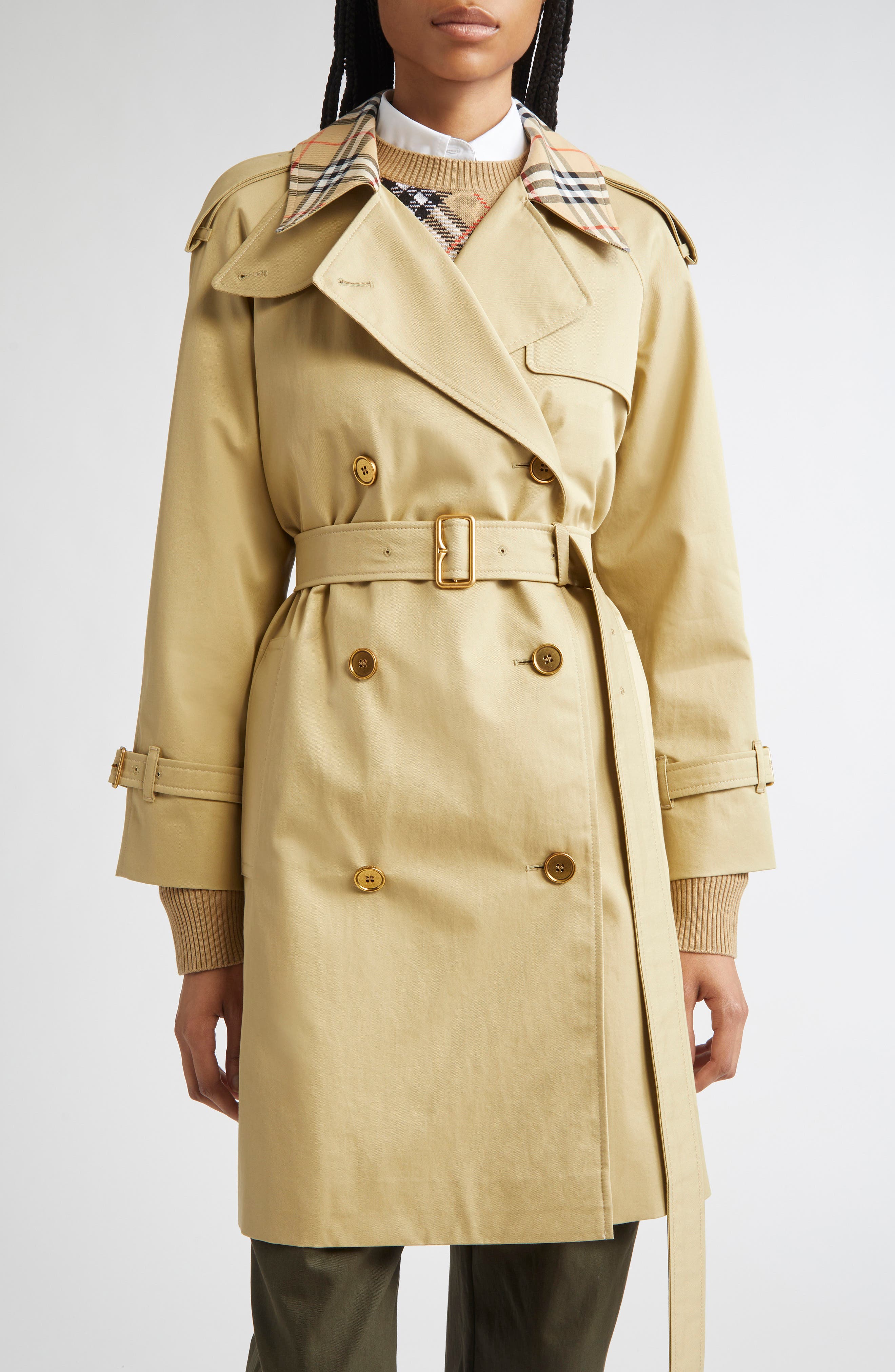 burberry trench plus size