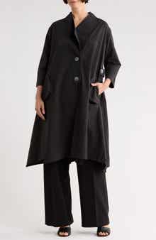 PATRIZIA LUCA Oversized Cotton Jacket