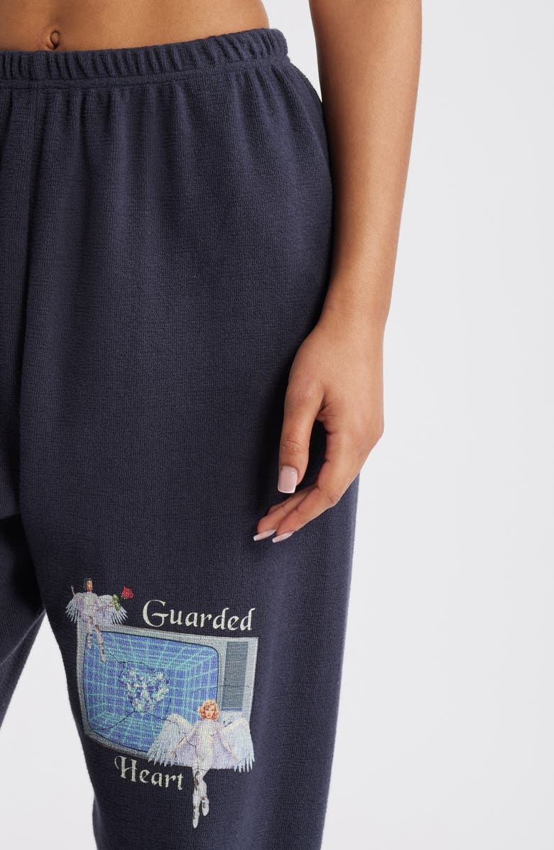 BOYS LIE Guarded Angel Interlock Kimmy Cotton Sweatpants, Alternate, color,