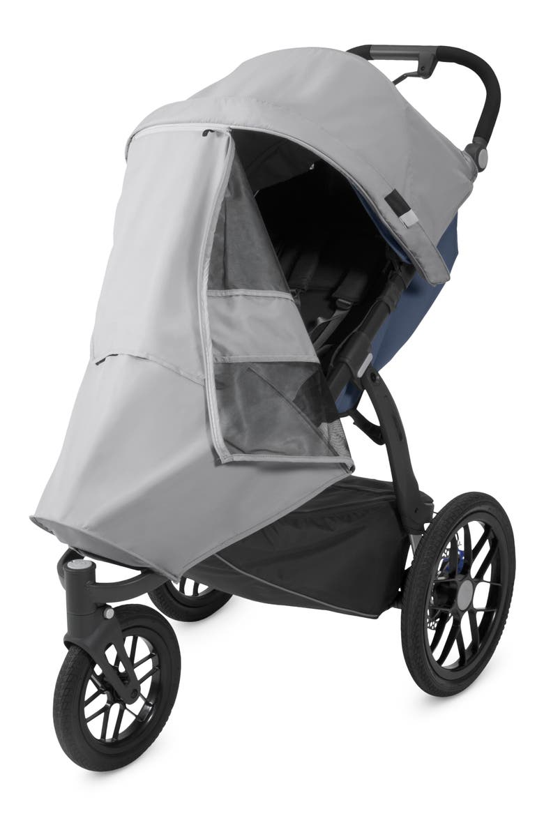 Sun & Bug Shield for RIDGE Jogger Stroller, Alternate, color, BLACK/ GREY