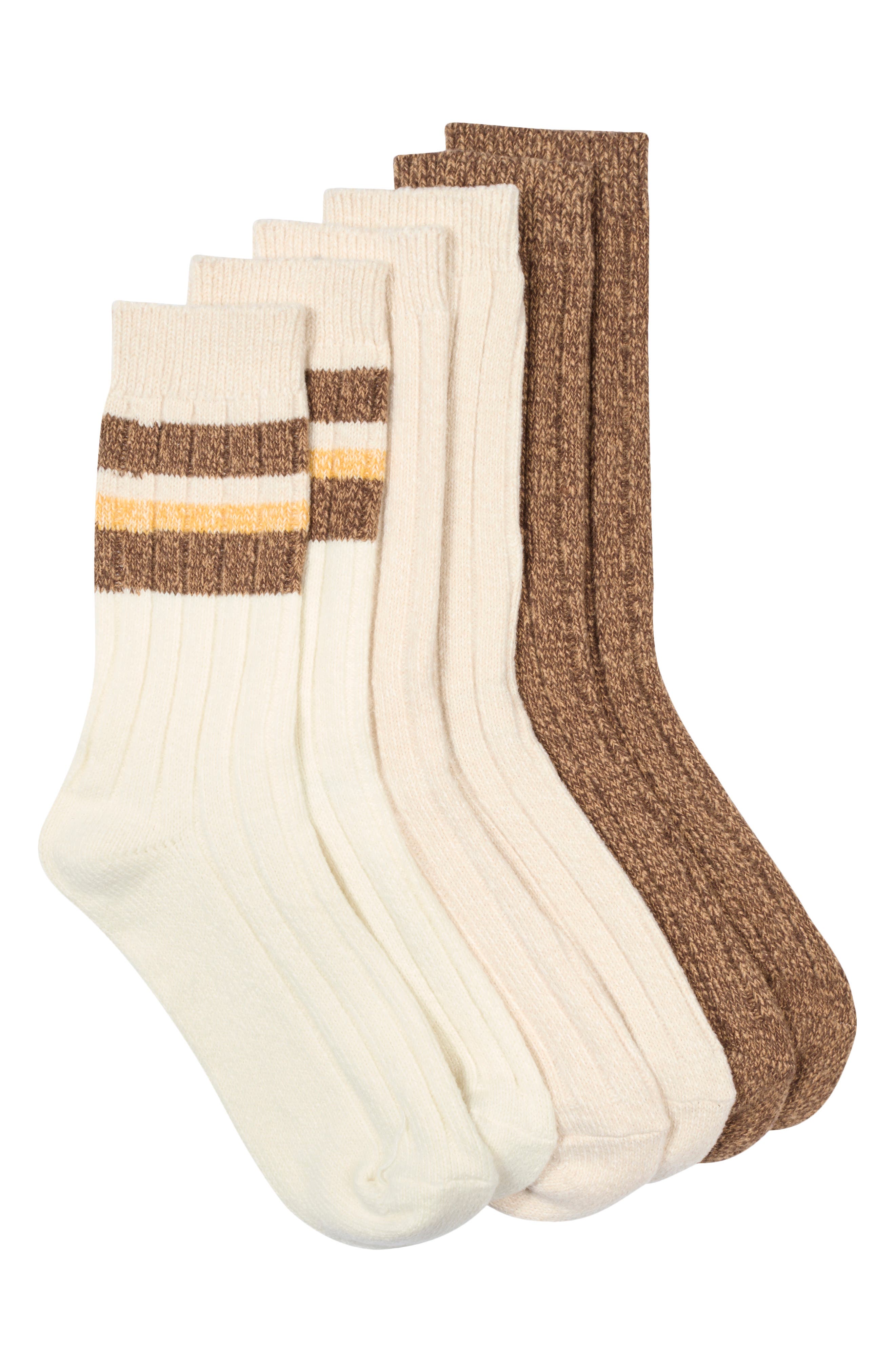 Assorted 3-Pack Boot Socks