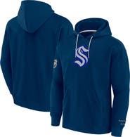 FANATICS Men's Fanatics Deep Sea Blue Seattle Kraken Elements Pace Pullover Hoodie