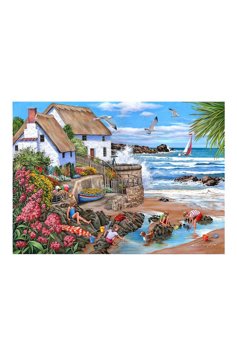 Seaspray Cottages 1000-Piece Jigsaw Puzzle, Alternate, color, NONE