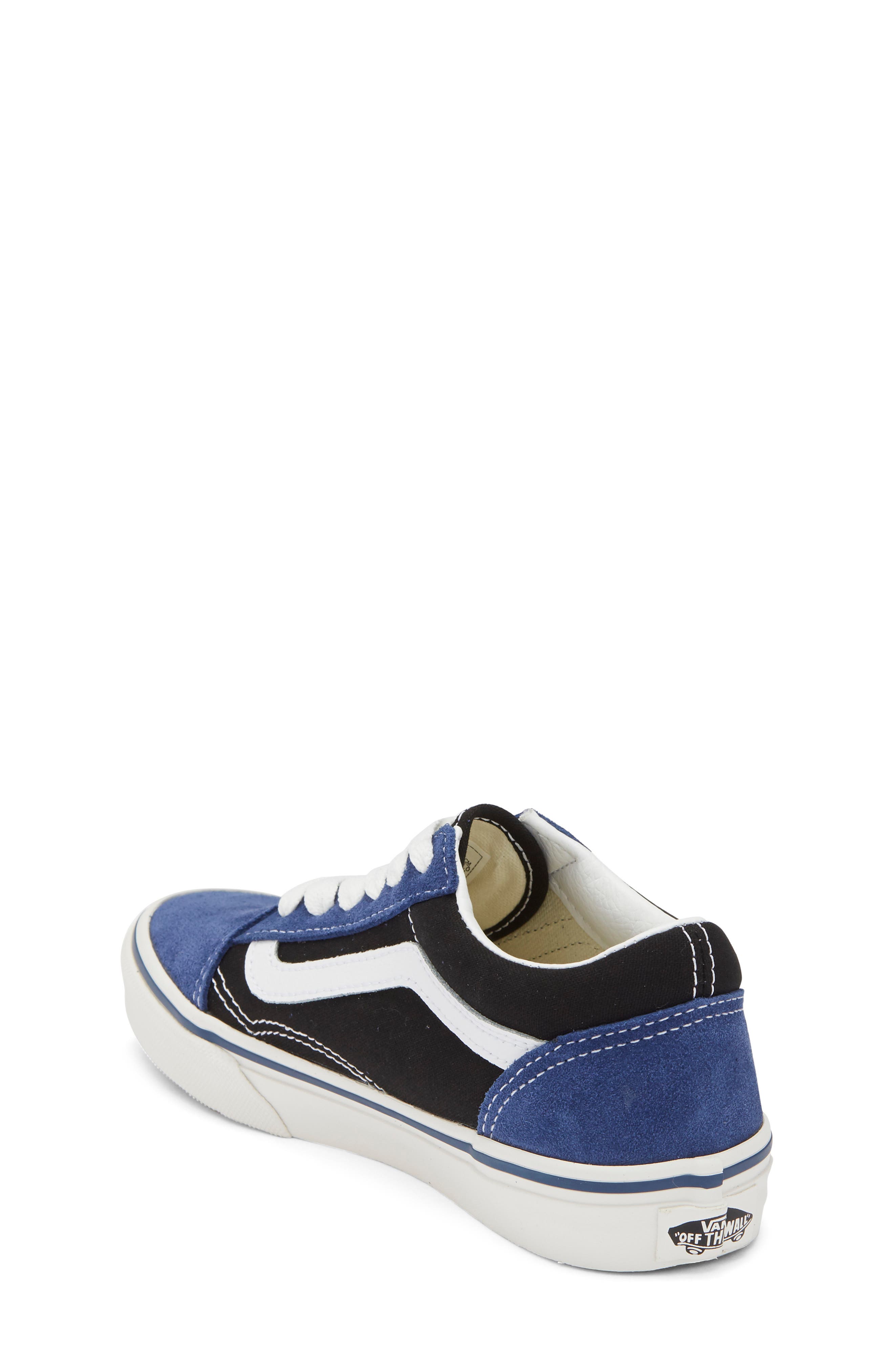 Kids' Old Skool Sneaker, Alternate, color, NAVY BLACK