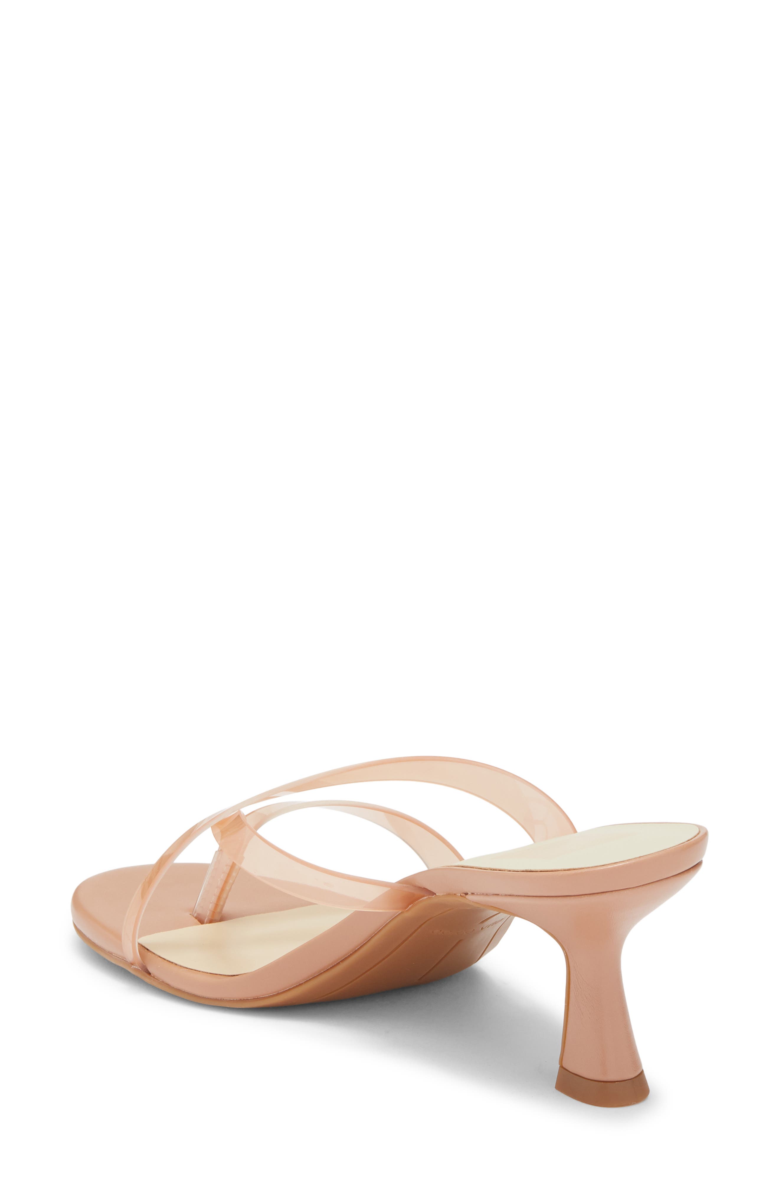 Dolce Vita Daisy Vinyl Slide Sandal, Alternate, color, Whiskey Vinyl