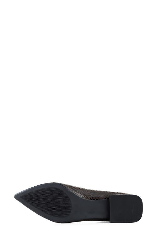 Marc Joseph New York Stafford Ave Block Heel Flat