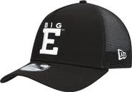 New Era Men's New Era Black Dale Earnhardt Big E Legends 9FORTY A-Frame Trucker Snapback Hat