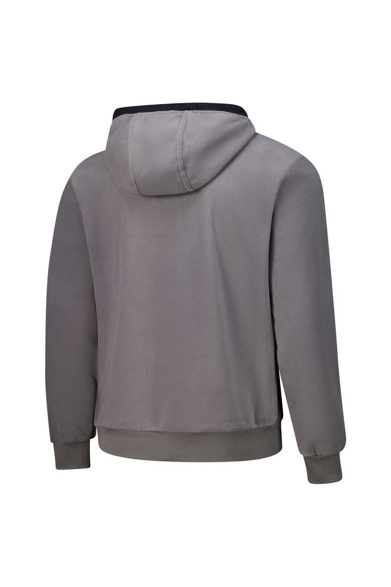 Men's  Columbia  Gray Purdue Boilermakers   Flanker Fleece Pullover Hoodie, Alternate, color, Gray