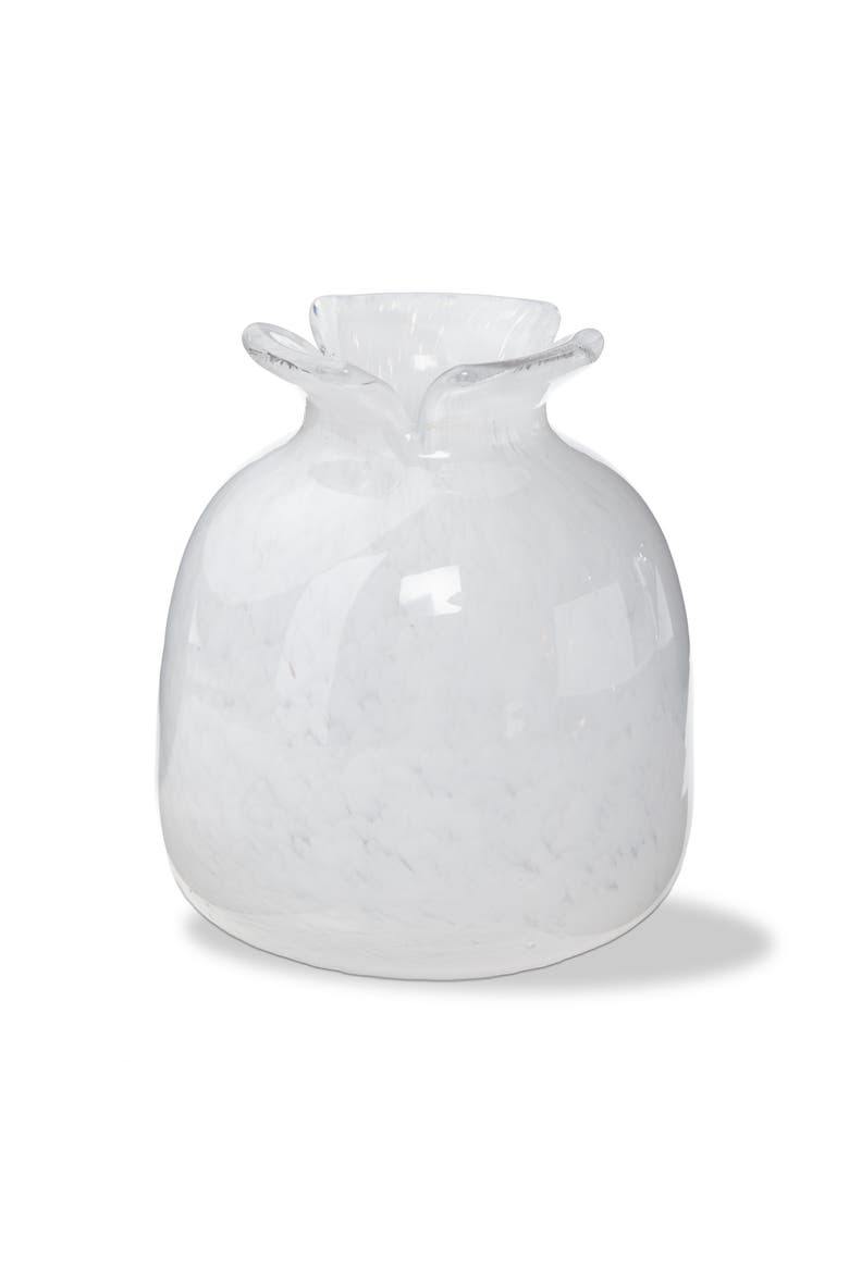 Everyday Cozy Mini Bud Vase White Glass, Main, color, White