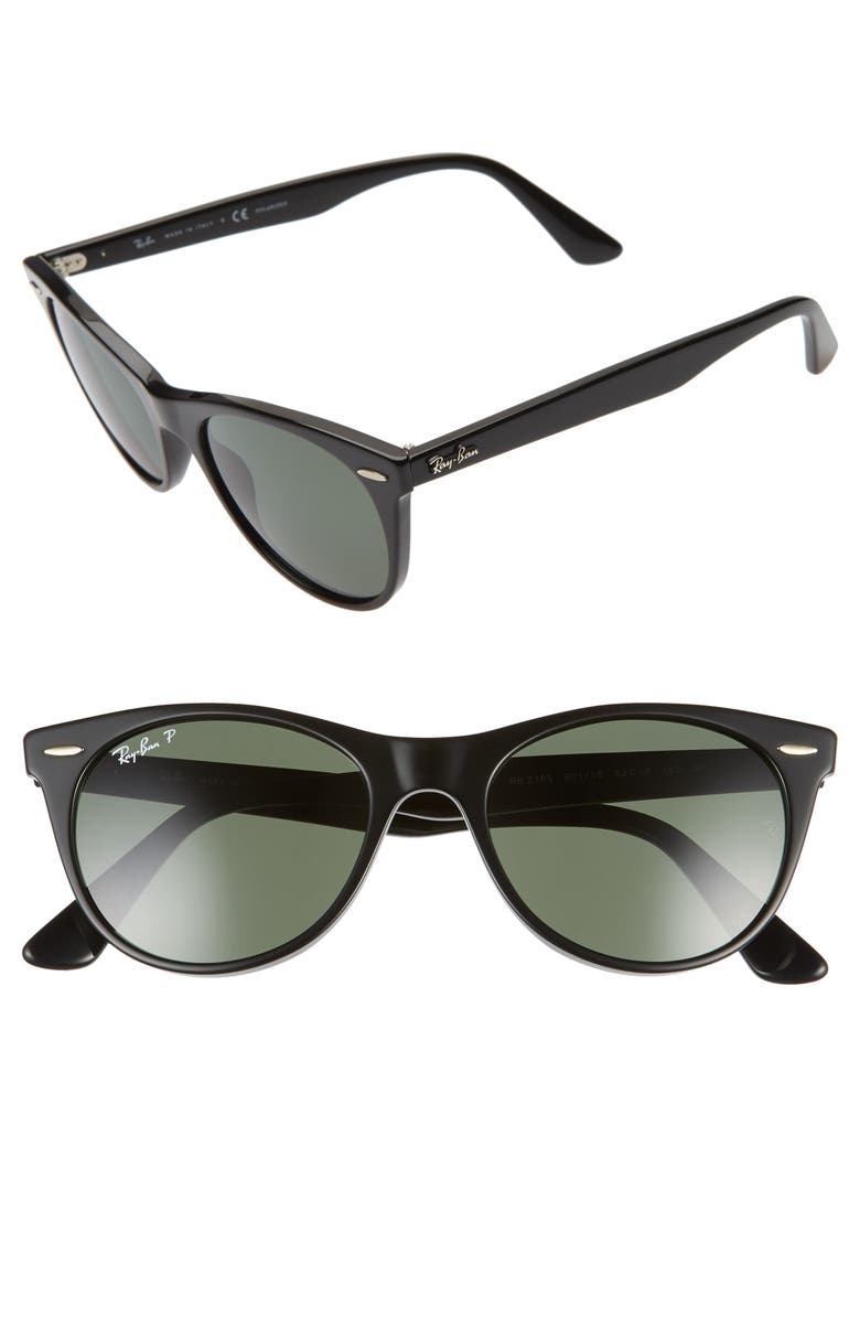 Ray-Ban 52mm Polarized Square Sunglasses, Main, color,