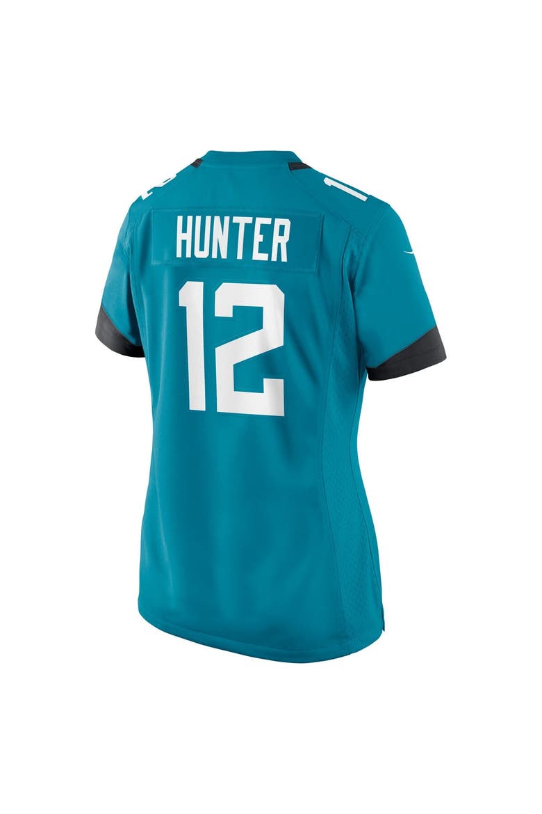 Women's Nike Travis Hunter Teal Jacksonville Jaguars 2025 NFL Draft First Round Pick Team Game Player Jersey, Alternate, color, Teal