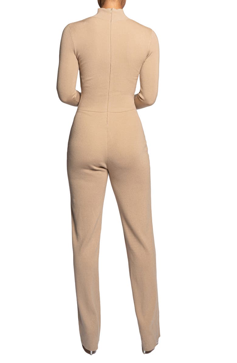 JLUXLABEL Turtleneck Sweater Jumpsuit, Alternate, color, 