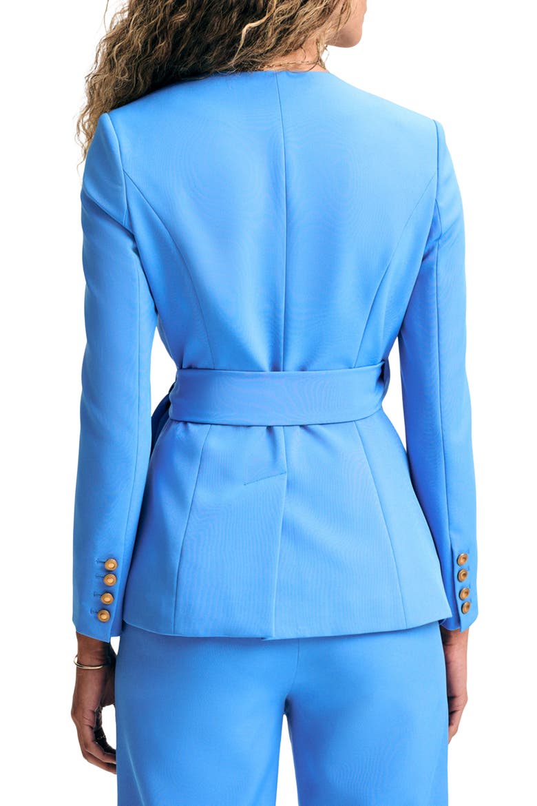 Wrap Blazer, Alternate, color, FRENCH BLUE