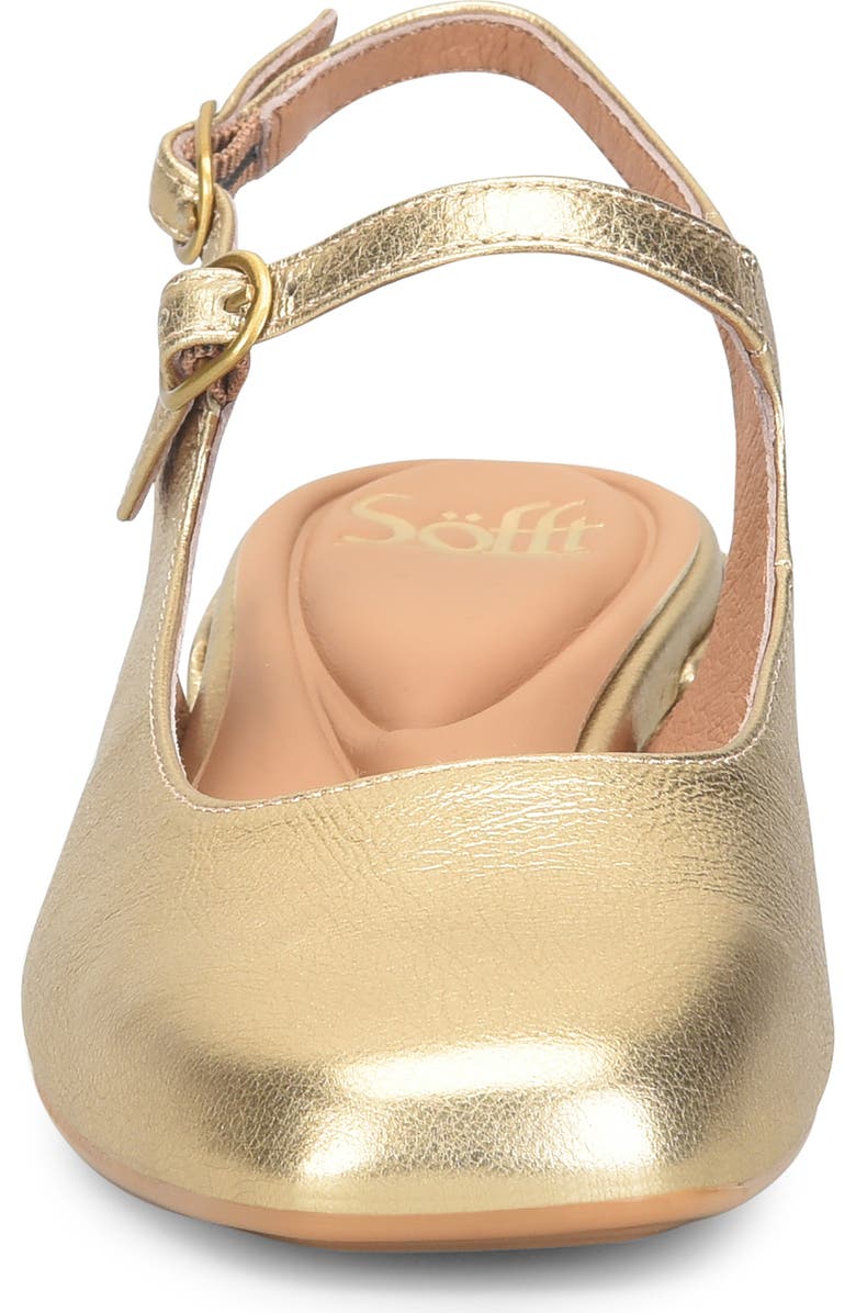 Söfft Leyla Slingback Mary Jane Pump, Alternate, color, Gold