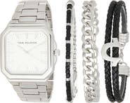 True Religion Square Quartz Bracelet Watch, 40mm