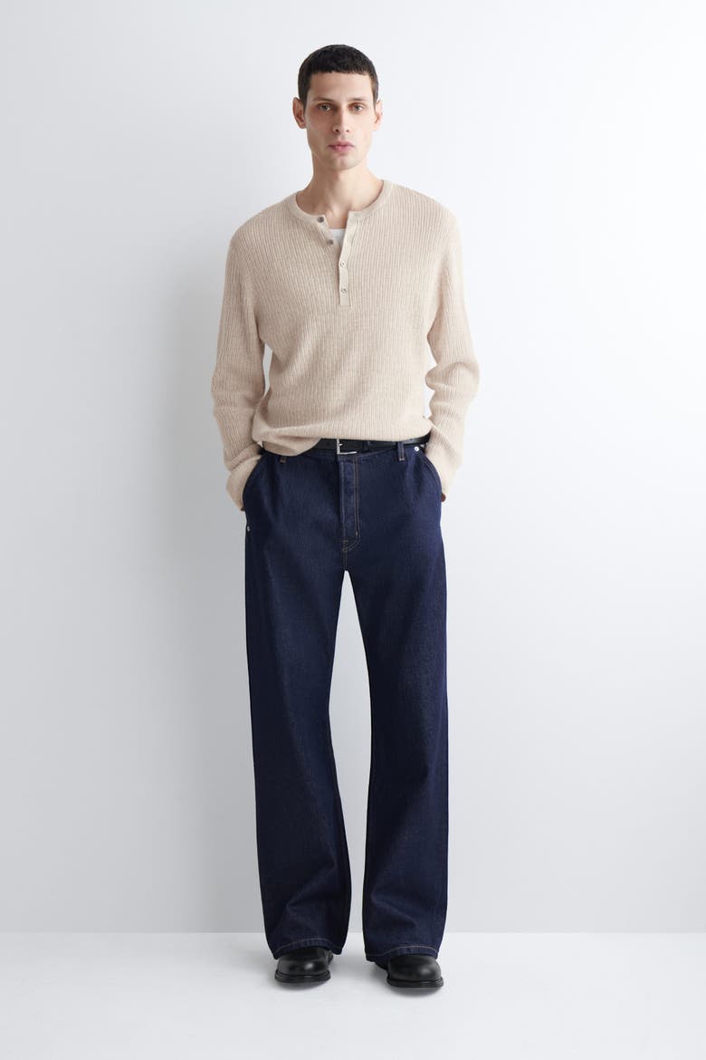 Relaxed-fit Bootleg Jeans, Main, color, INDIGO