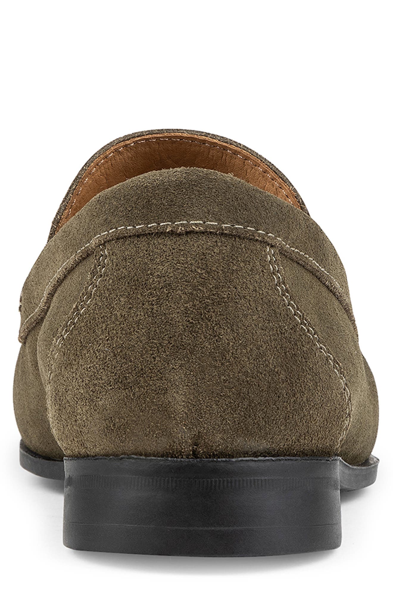 Donald Pliner Moc Toe Driver, Alternate, color, Army Green/Army Green