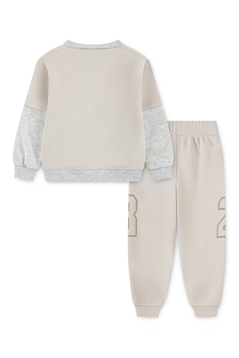 Kids' Future Flight Long Sleeve Graphic T-Shirt & Joggers Set, Alternate, color, LIGHT OREWOOD BROWN