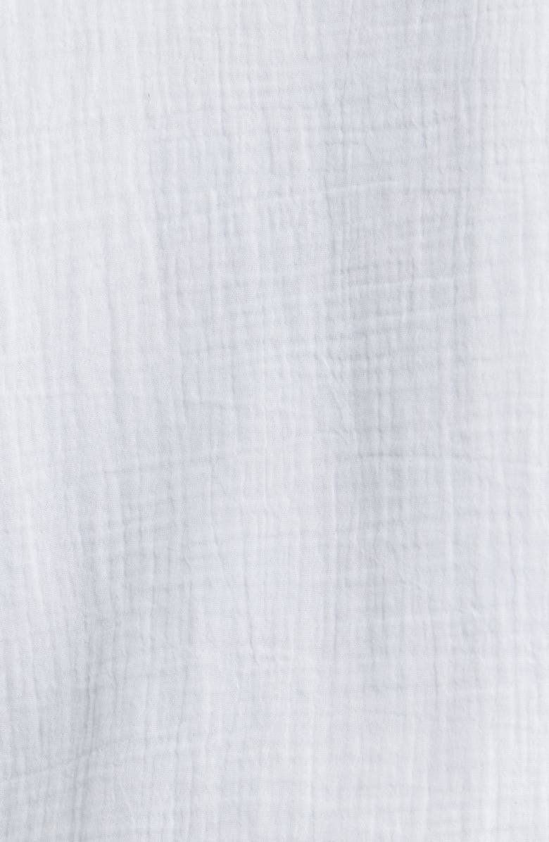 Caslon<sup>®</sup> Cotton Gauze Utility Jacket, Alternate, color, White