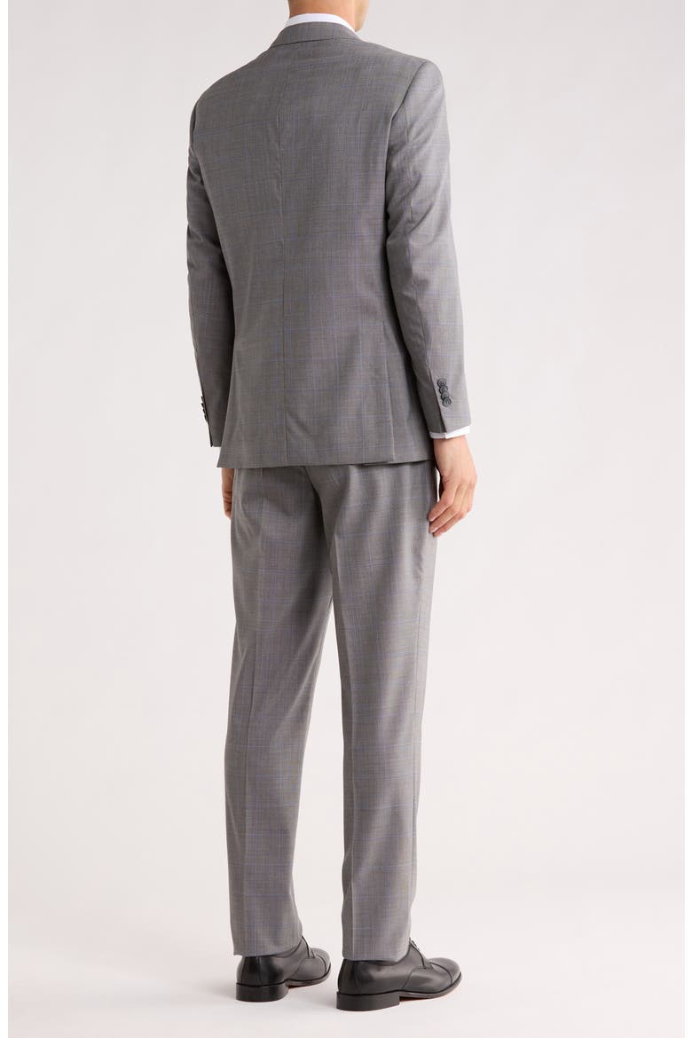 Flynn Classic Fit Wool Suit, Alternate, color, GREY