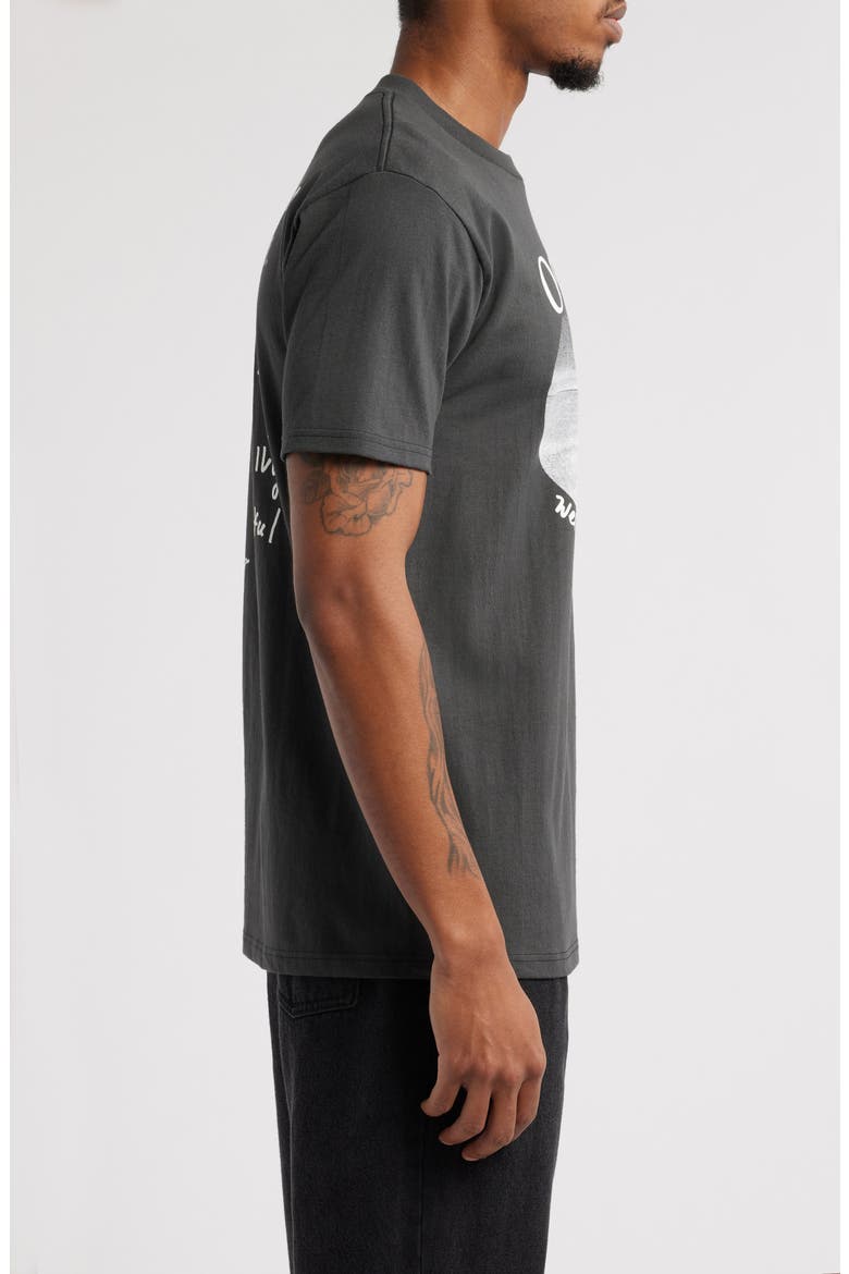 Welcome to Paradise Graphic T-Shirt, Alternate, color, VINTAGE BLACK