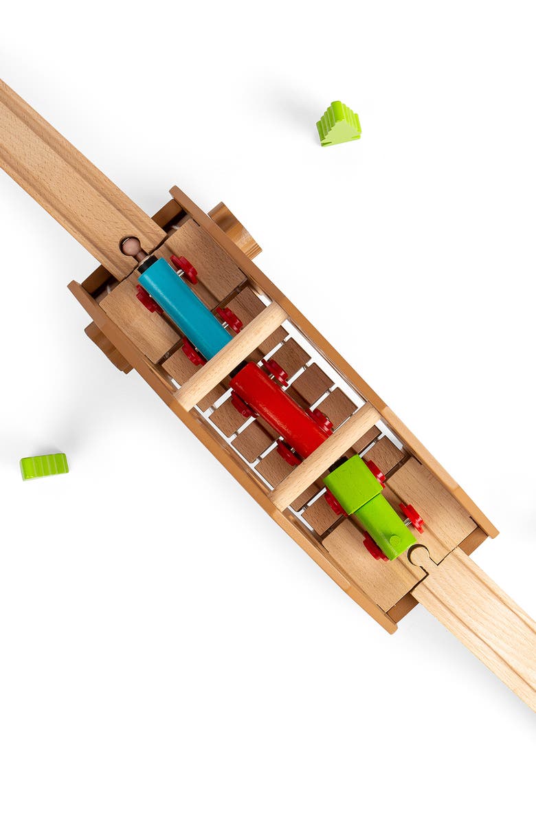 Bigjigs Rail Rickety Bridge, Alternate, color, Brown