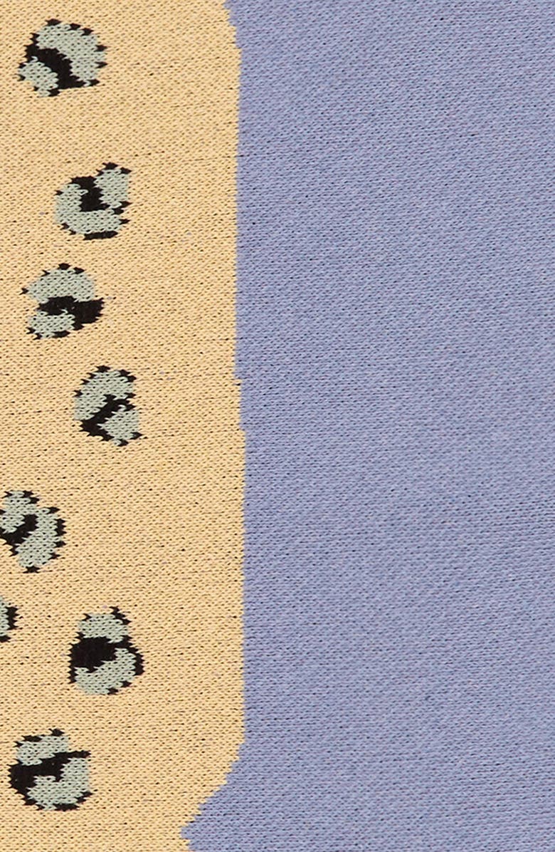 Cold Picnic Sky Leopard Baby Blanket, Alternate, color,