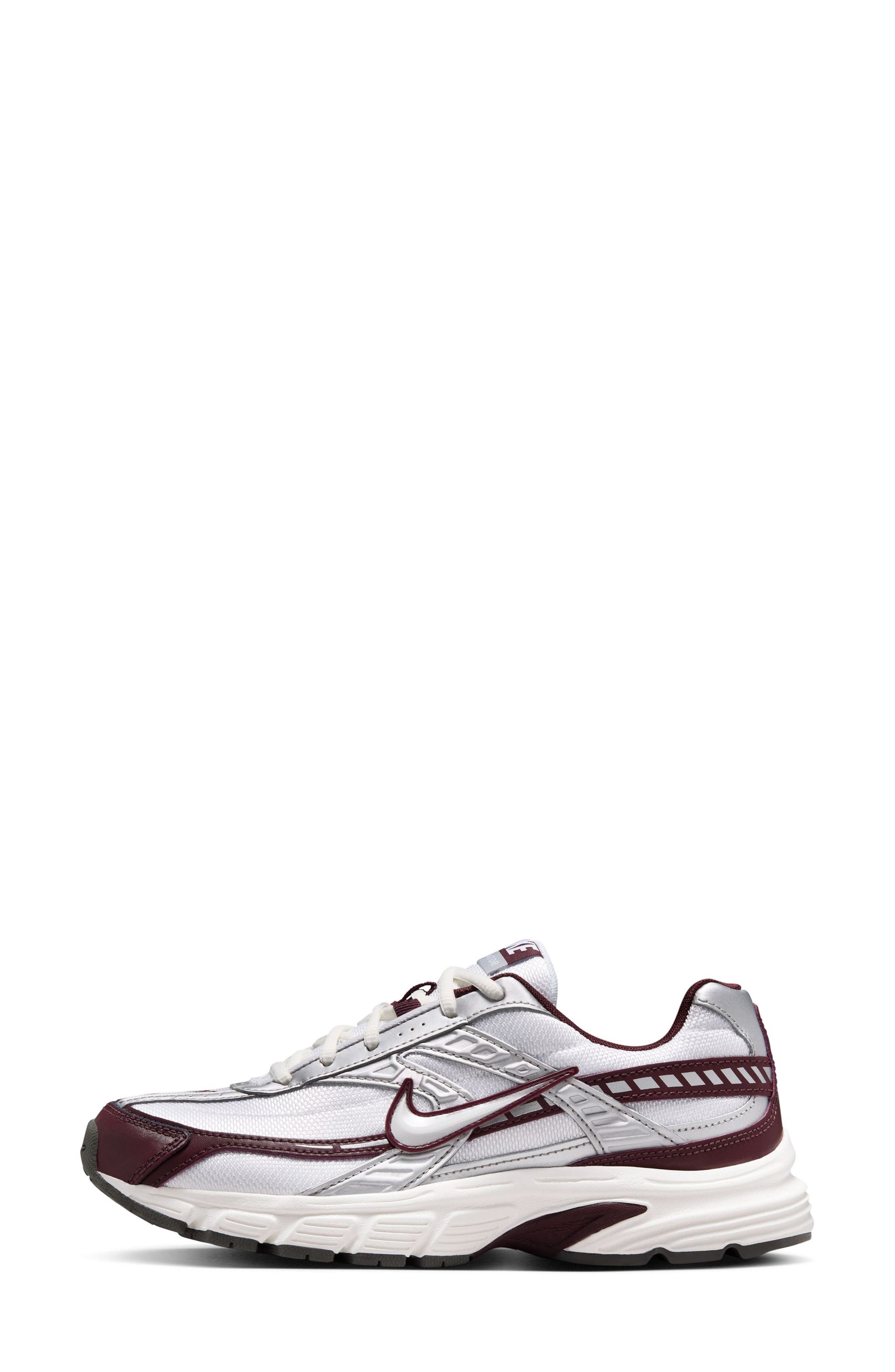 Nike Initiator Running Shoe, Alternate, color, White/ Sail/ Burgundy