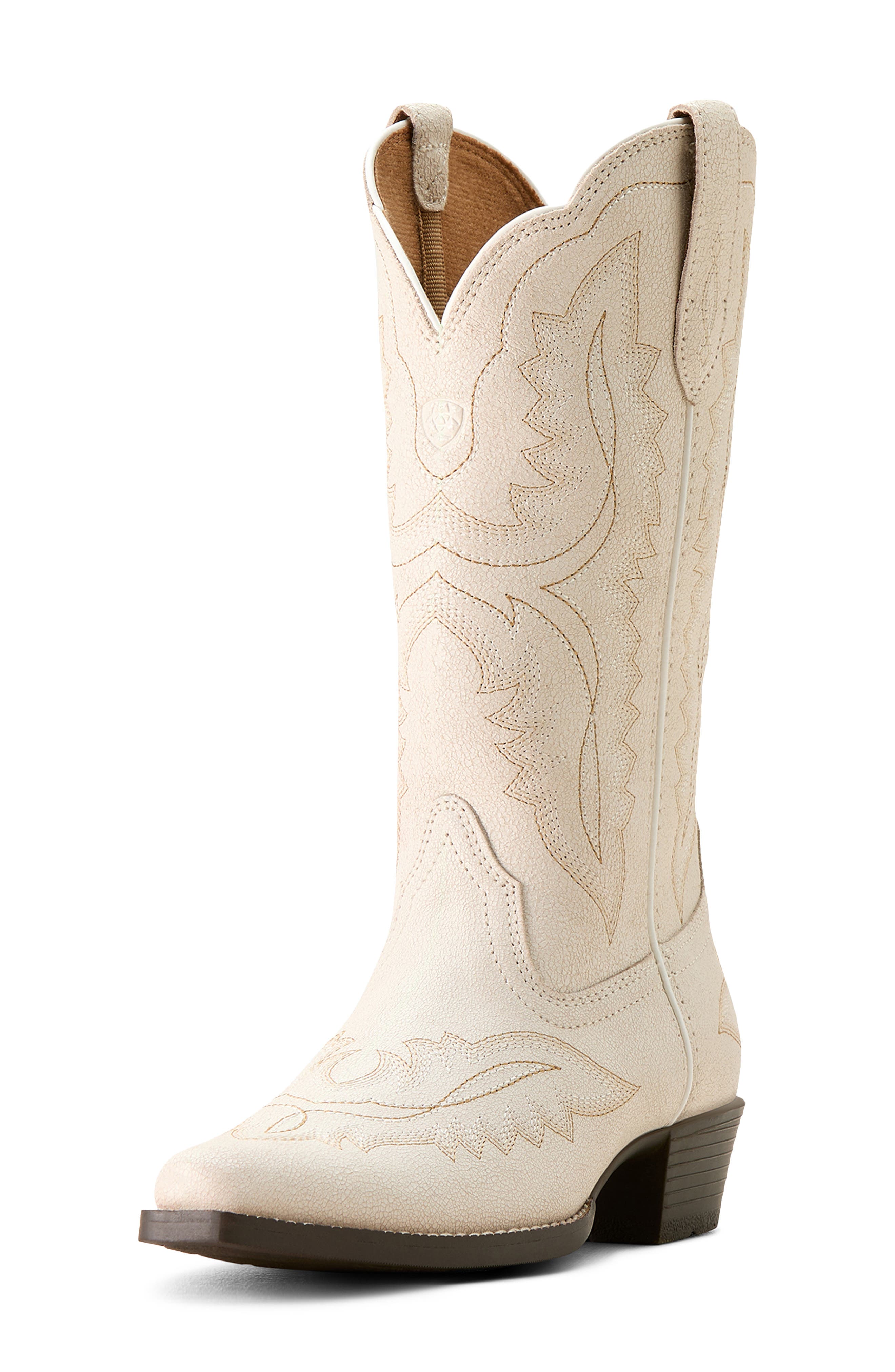 Ariat Casanova Western Boot, Alternate, color, Distressed Ivory