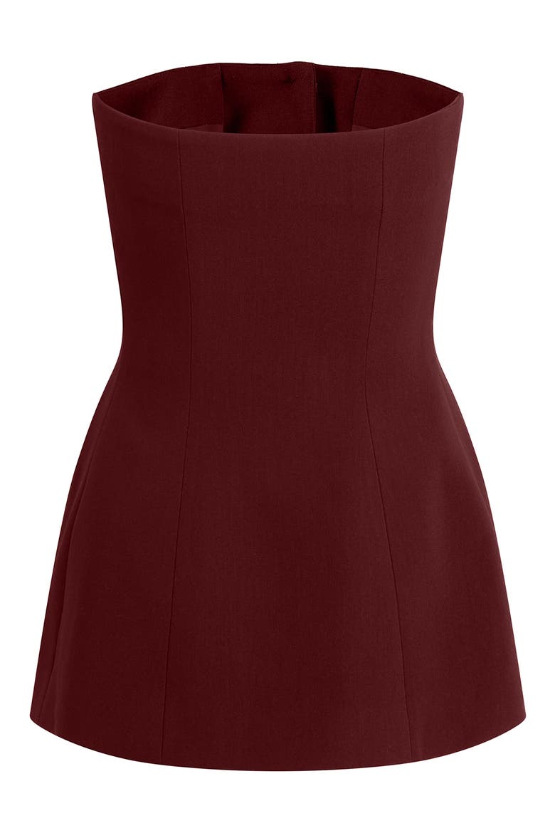 Phoebe The Dream Bustier Top, Alternate, color, VINO