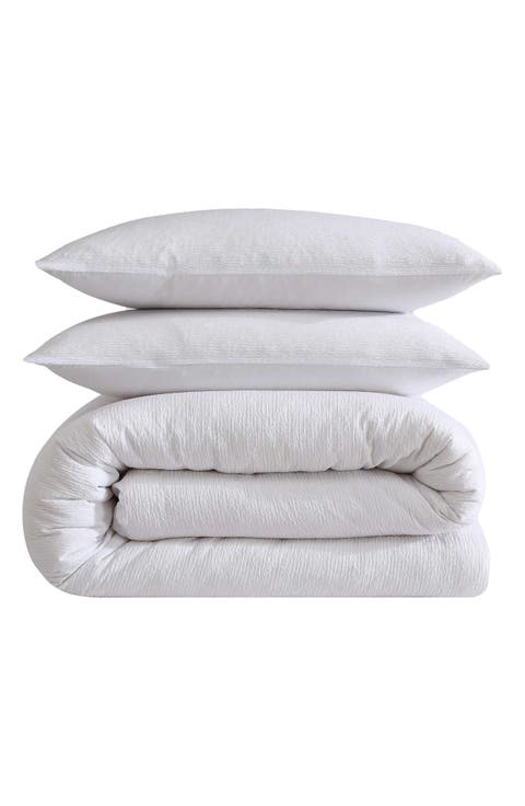 Seersucker Comforter & Sham Set