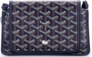 Pre-Owned Goyard Plumet Clutch Wallet Coated Canvas