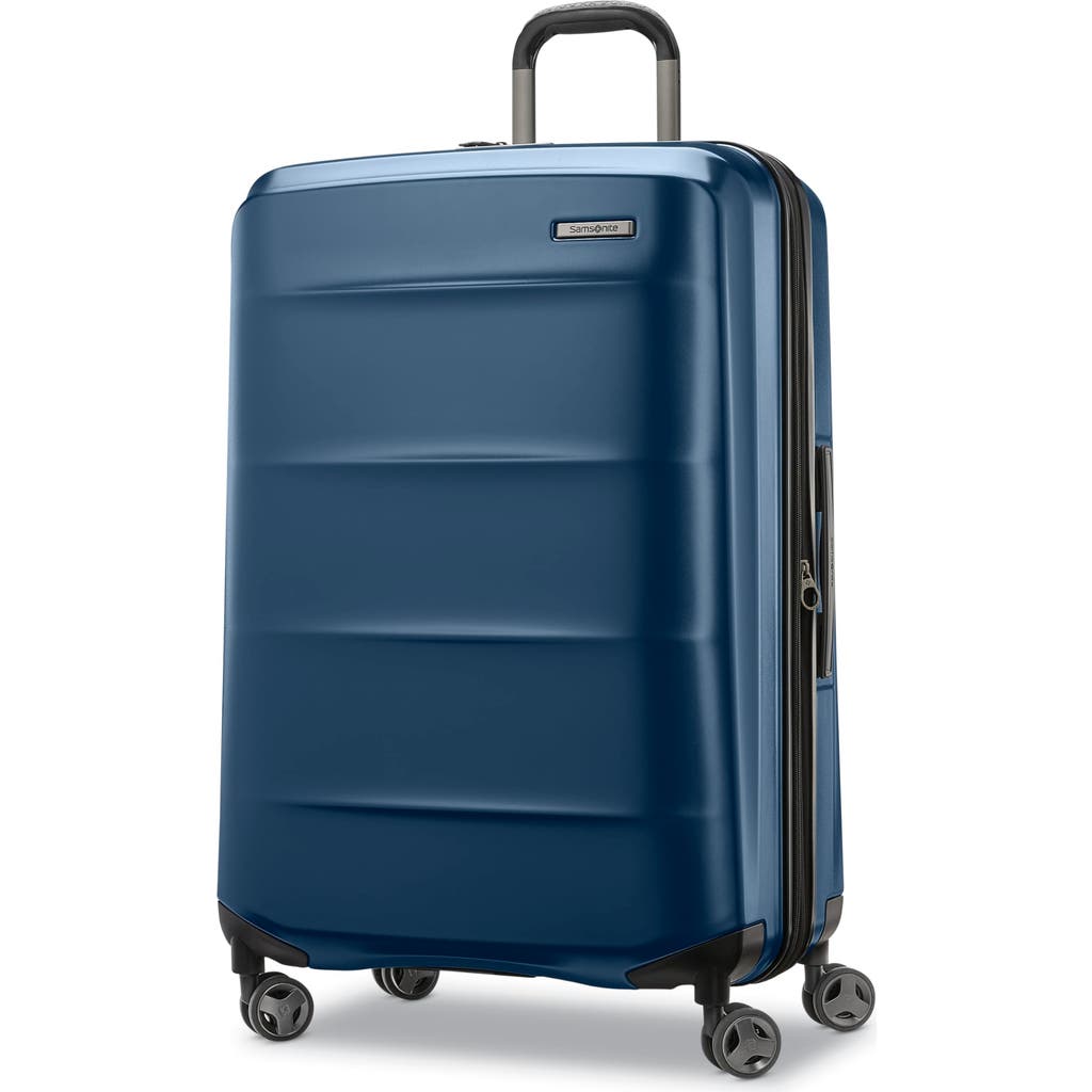 Samsonite Octiv Hardside Spinner Carry-on Luggage In Blue Denim
