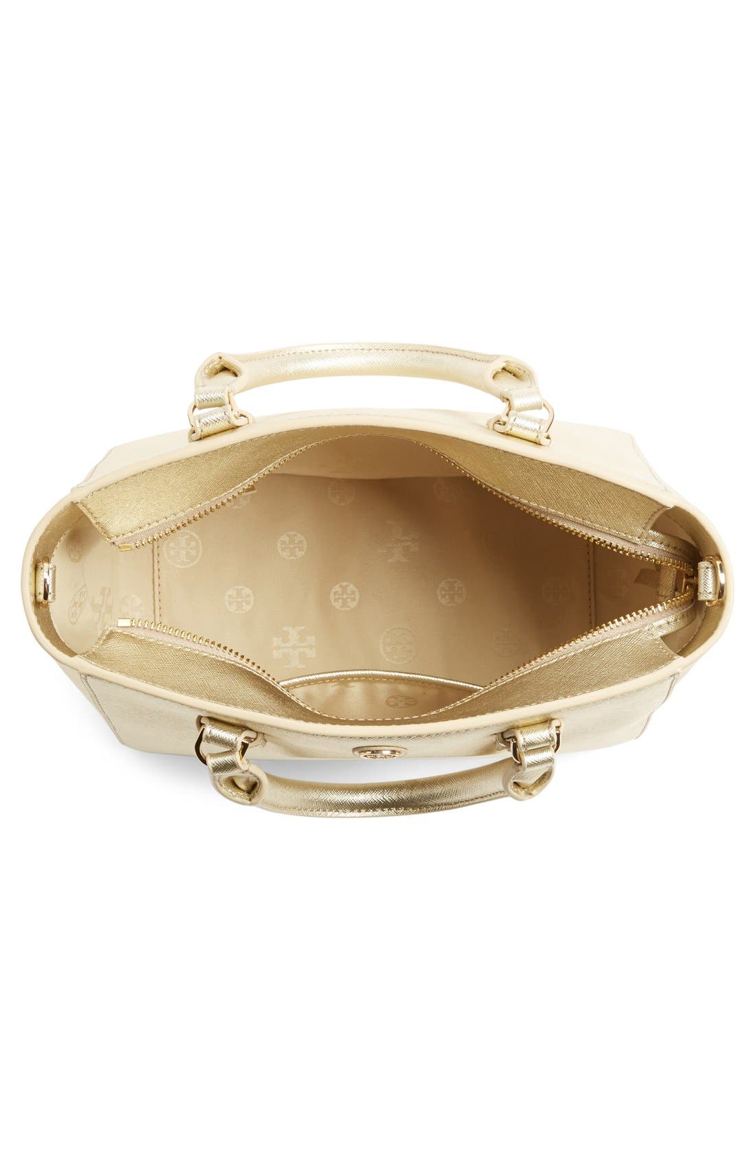 'Robinson Mini' Square Tote, Alternate, color, SOFT GOLD