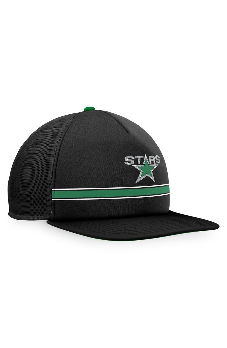 FANATICS Men's Fanatics Branded Black/ Dallas Stars Special Edition 2.0 Trucker Snapback Adjustable Hat, Alternate, color, 