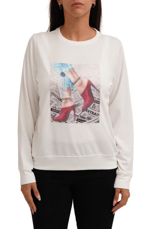 Red Shoes Sweatshirt