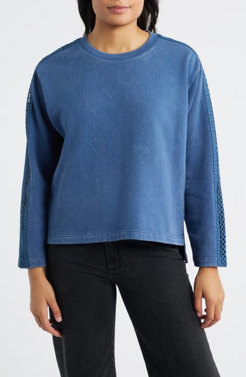 Detailed Sleeve Sweatshirt