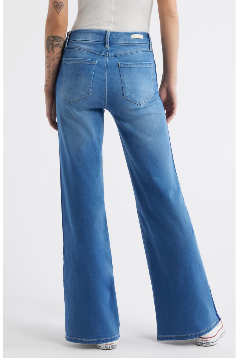 High Waist Wide Leg Jeans, Alternate, color, FELICIA