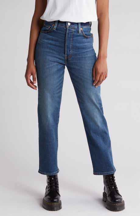 Levi's® Ribcage High Waist Straight Leg Jeans