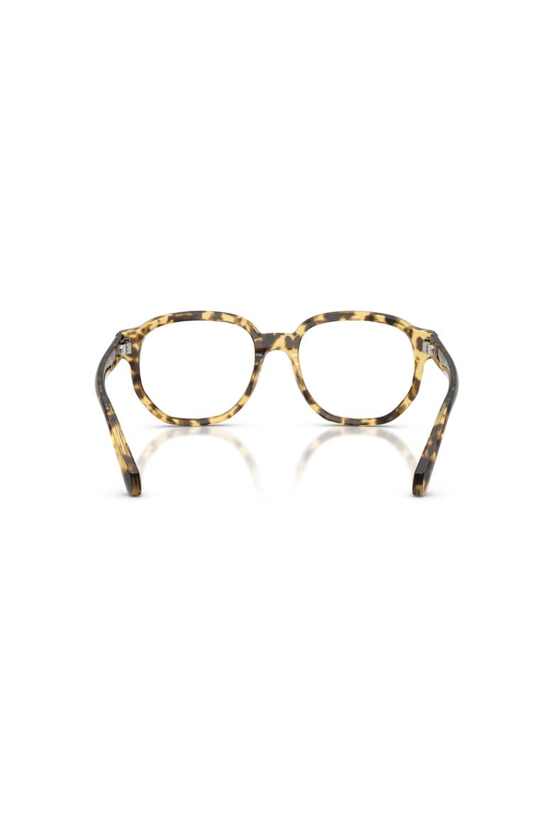 53mm Rectangle optical glasses, Alternate, color, Tortoise