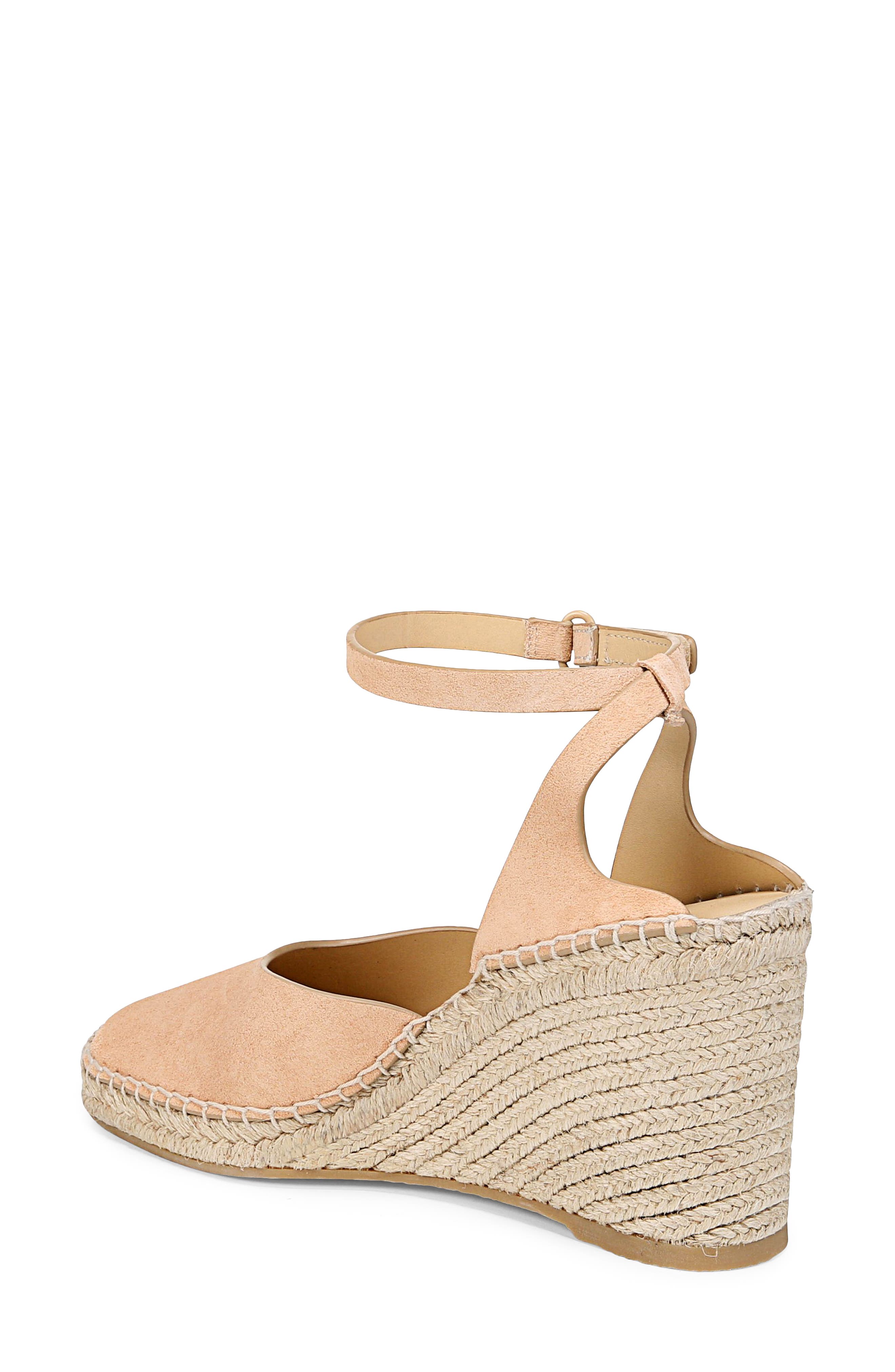 Vince Cecilia Ankle Strap Espadrille Wedge, Alternate, color, 