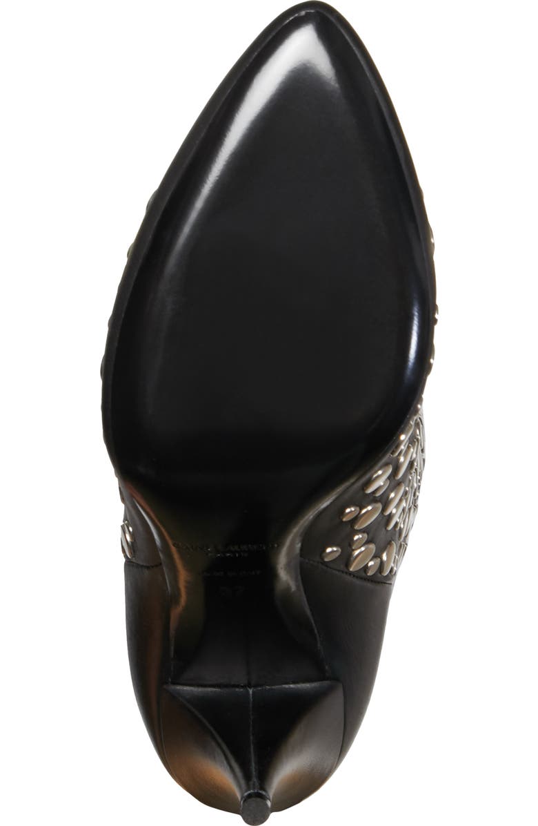 Saint Laurent Kiki Studded Over the Knee Boot, Alternate, color,