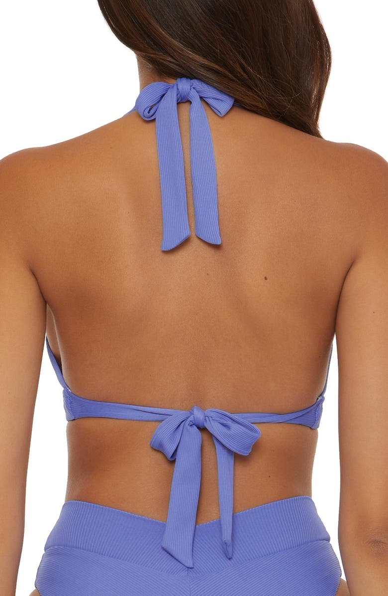 Becca Off the Grid Halter Bikini Top, Alternate, color, 