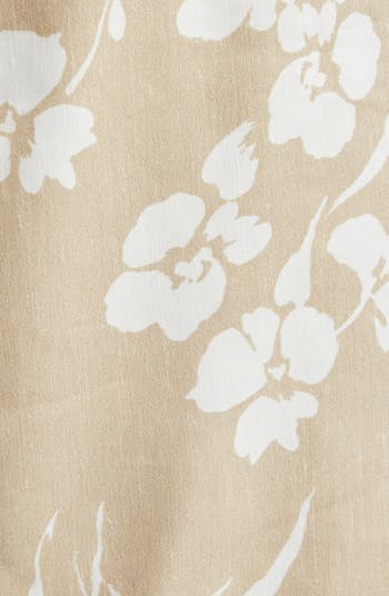 Rosedale Floral Linen Blend Sheath Dress