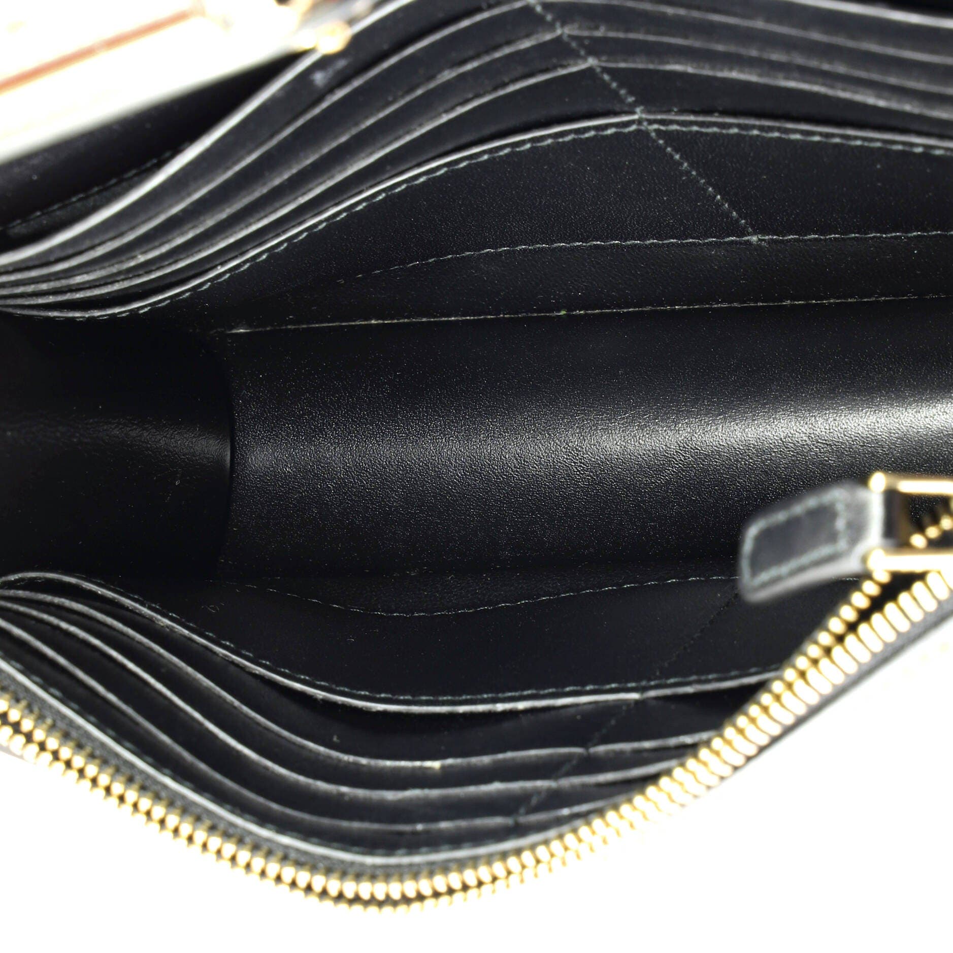 Serpenti Forever Wallet on Chain Patent, Alternate, color, Orange